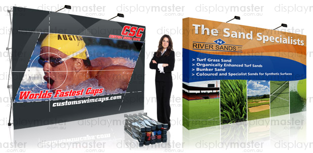 Image - Fabric Pop Up Display, Media Backdrop Banner Walls