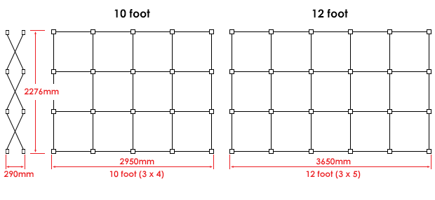 Image - Media PopUp Walls Display Sizes
