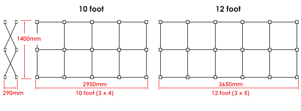 Image - Media PopUp Walls Display Sizes