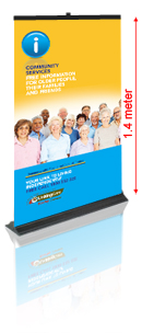 Rollup Banners Stands, Pullup Banner, Retractable Banner - Premium Rollup Banner
