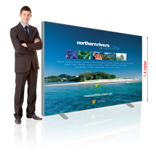 Image - Fabric Pop Up Display, Media Backdrop Banner Walls