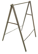 A-Frame sign, Sandwich Board Bign - Steel Frame, Conflute Insert