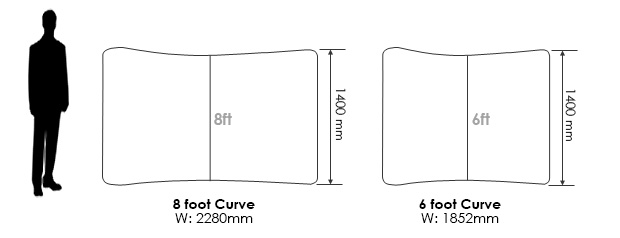 Image - Pop Up Displays Sizes