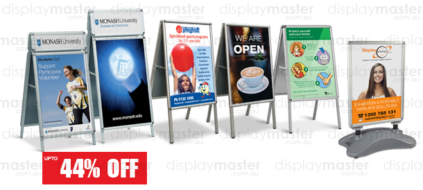 A-Frame sign, Sandwich Board Sign - Steel frame