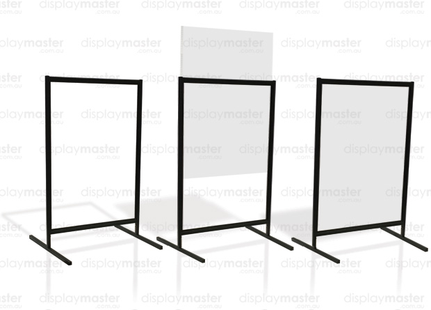 A-Frame sign, Sandwich board sign - Steel frame, Conflute Insert