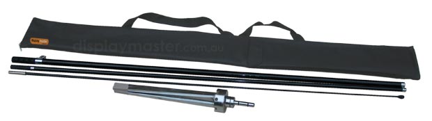 Flag Stand - Ball Bearing Rotation Stand. Carry Bag