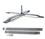 Flag Stand - Ball Bearing Rotation Stand. Fixed Cross Base