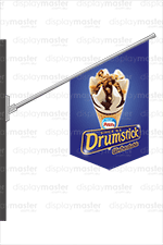 Point Of Sale Flag. Double Side Point Of Sale Flag