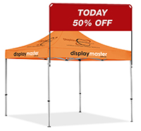 A-Frame sign, Sandwich board sign - Steel frame, Full colour Print