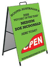 A-Frame sign, Sandwich board sign - Steel frame, Full colour Print