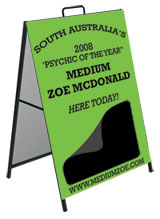 A-Frame sign, Sandwich board sign - Steel frame, Full colour Print