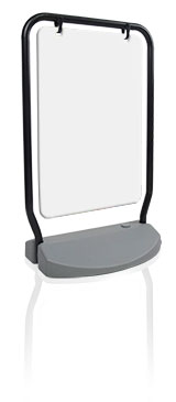 A-Frame sign, Sandwich board sign - Aluminium frame, poster holder