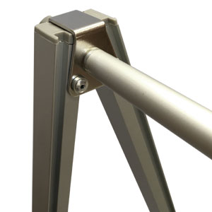 A-Frame sign, Sandwich board sign - Steel frame, Conflute Insert
