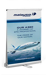 Rollup Banners Stands, Pullup Banner, Retractable Banner - Classic Rollup Banner