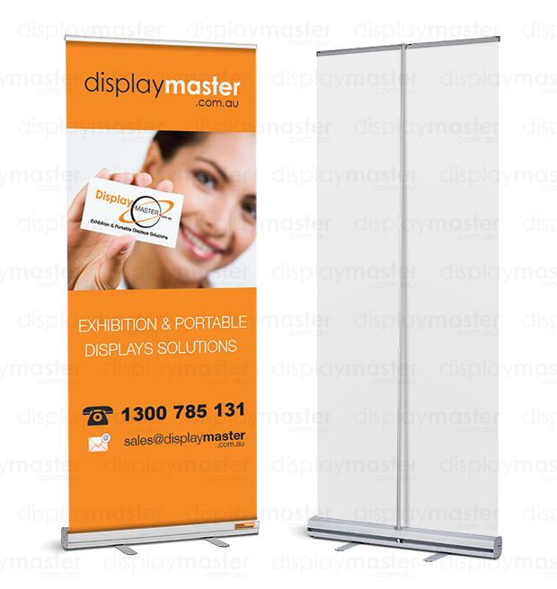 Rollup Banners Stands, Pullup Banner, Retractable Banner - Economy Rollup Banner