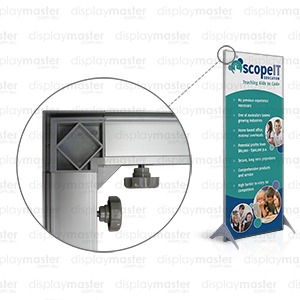 Fabric Popup Display - Frame