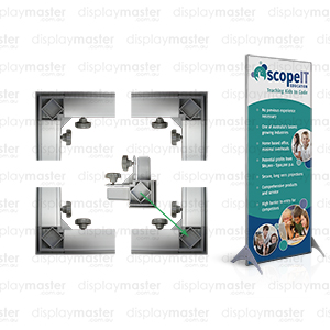 Fabric Popup Display - Frame