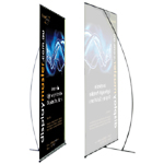 L Banner Stand