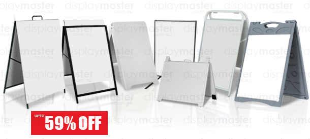 A-Frame sign, Sandwich Board Sign - Steel frame