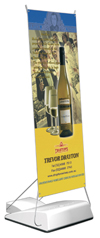 X Banner Stand - Outdoor