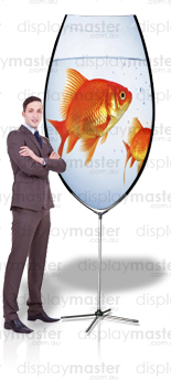 Tower Flag Stand. Single Side Tower Flag, Double Side Tower Flag - Three Sizes: Small, Medium, Large