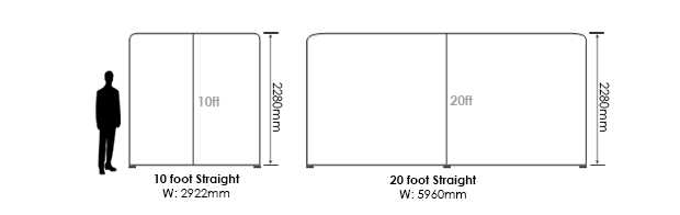 Image - Pop Up Displays  Sizes