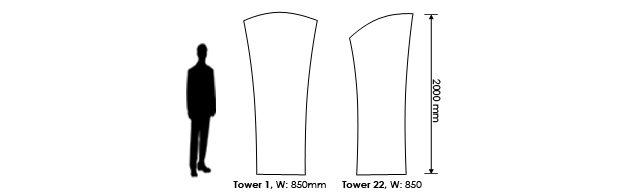 Image - Pop Up Displays  Sizes