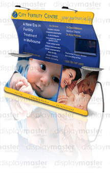 Pop Up Display / Wall Display / Fabric Media Backdrop Banner Walls