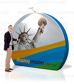 Pop Up Display / Wall Display / Fabric Media Backdrop Banner Walls