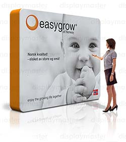 Pop Up Display / Wall Display / Fabric Media Backdrop Banner Walls