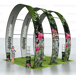 Pop Up Display / Wall Display / Fabric Media Backdrop Banner Walls