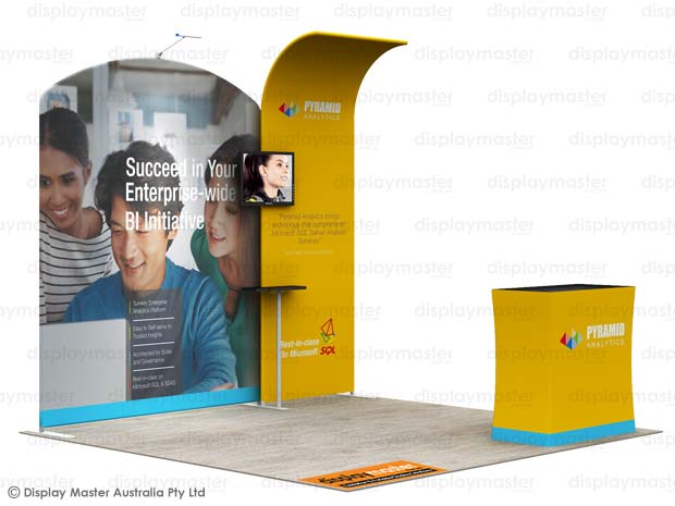 Popup Display Wall , Wall Display - Standard Pop Up Display 