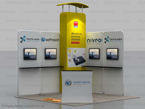 Popup Display Wall , Wall Display - Standard Pop Up Display 