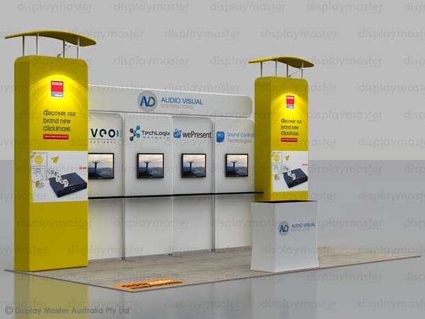 Popup Display Wall , Wall Display - Standard Pop Up Display 