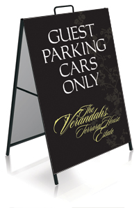 A-frame sign, Sandwich board sign