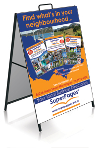 A-frame sign, Sandwich board sign