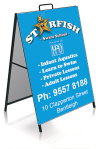 A-frame sign, Sandwich board sign