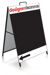 A-frame sign, Sandwich board sign