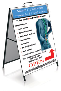 A-frame sign, Sandwich board sign