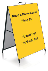 A-frame sign, Sandwich board sign