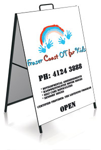 A-frame sign, Sandwich board sign