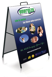 A-frame sign, Sandwich board sign