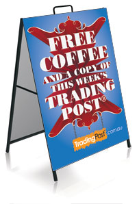 A-frame sign, Sandwich board sign