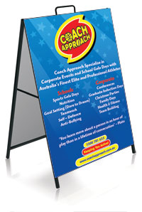 A-frame sign, Sandwich board sign