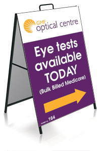 A-frame sign, Sandwich board sign