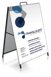 A-frame sign, Sandwich board sign