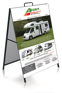 A-frame sign, Sandwich board sign