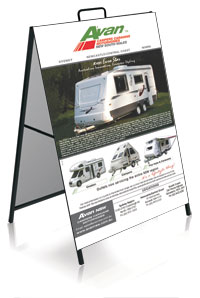 A-frame sign, Sandwich board sign