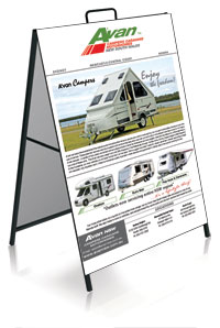 A-frame sign, Sandwich board sign
