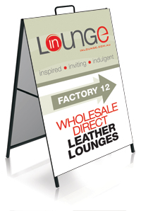 A-frame sign, Sandwich board sign